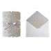 Silvery Invitation Card Glitter Marriage Invitation With Ribbon Bow Laser Cut
